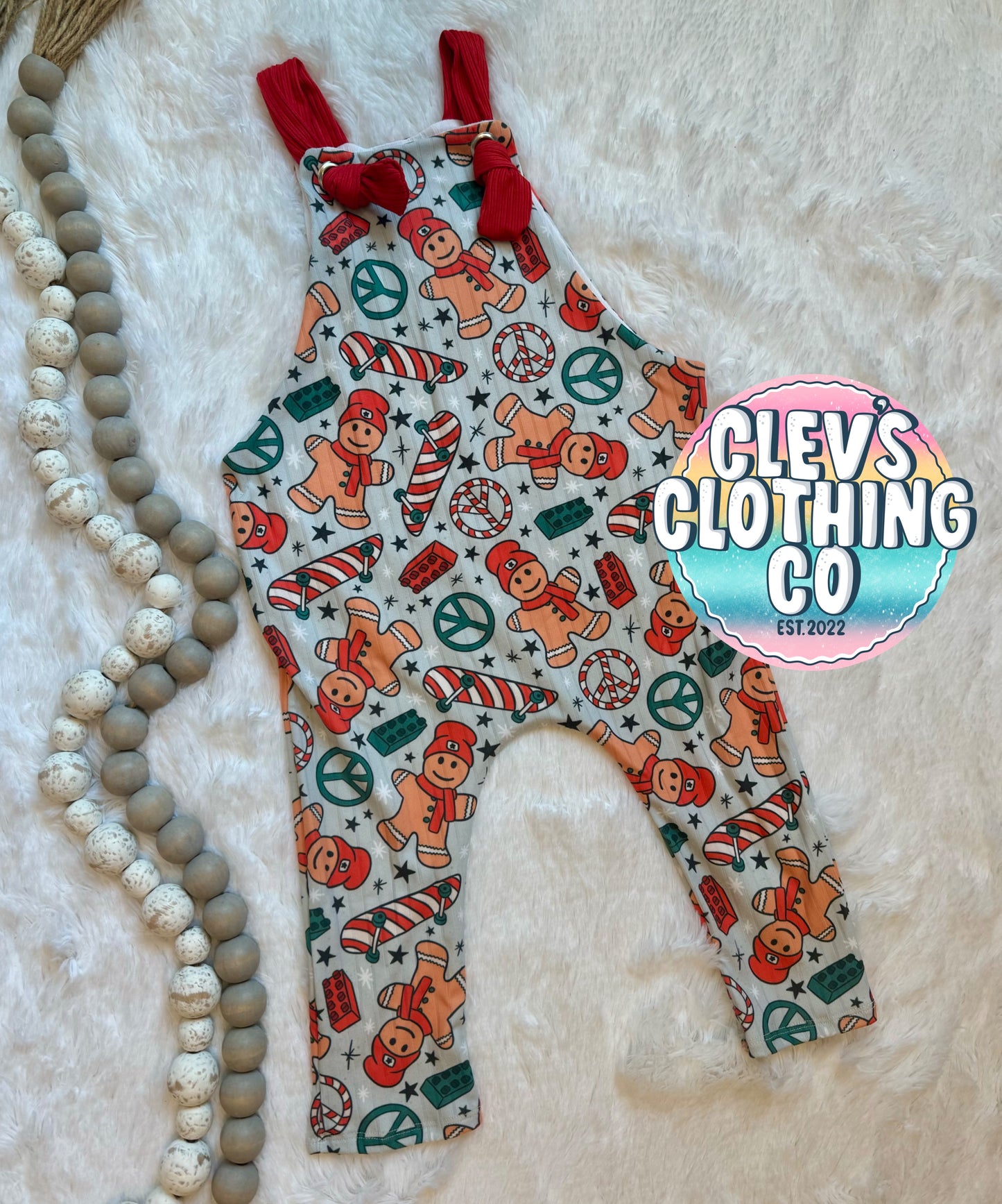 12/18M KNOTTED OVERALLS
