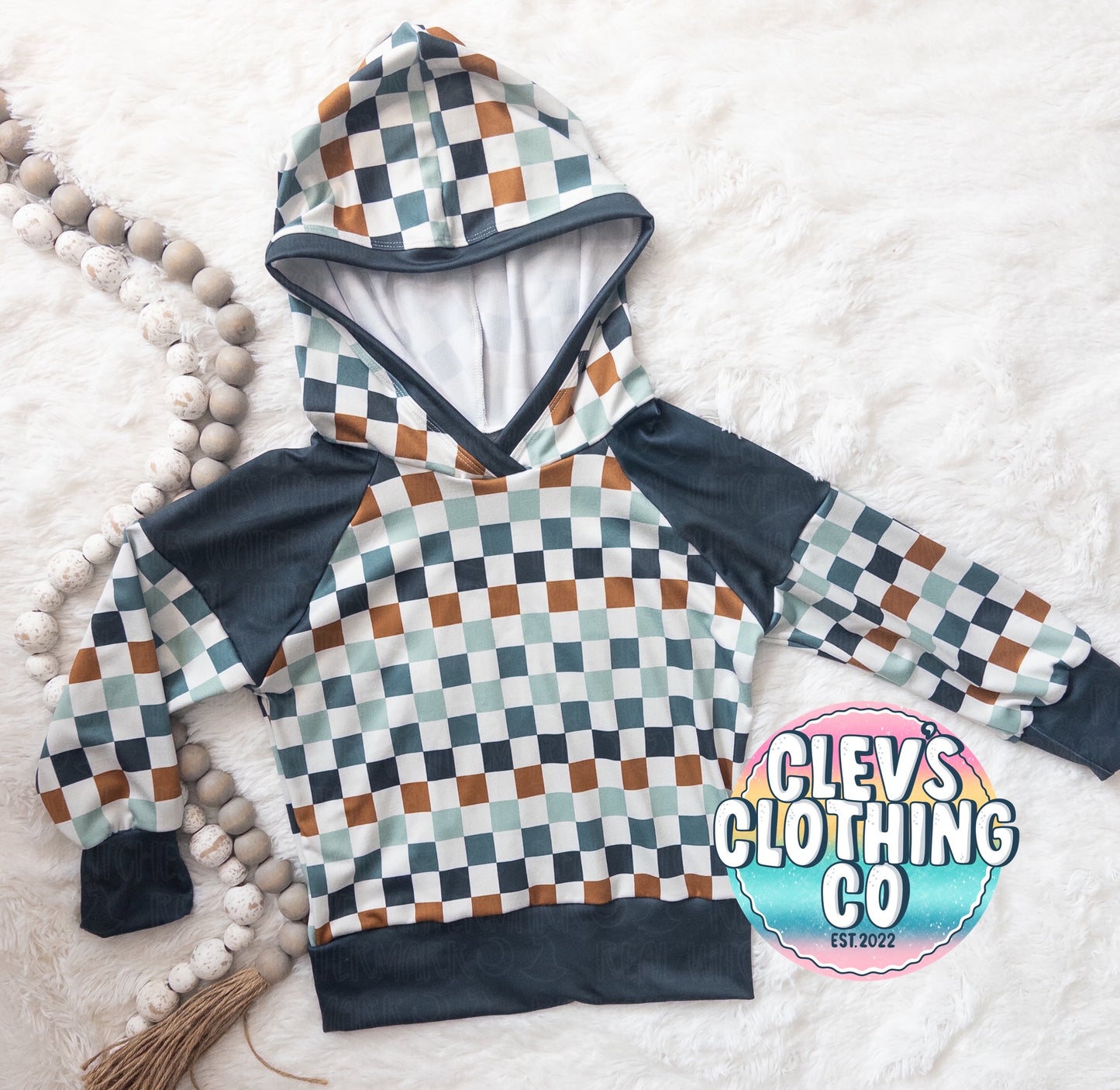 COLOR-BLOCKED HOODIE