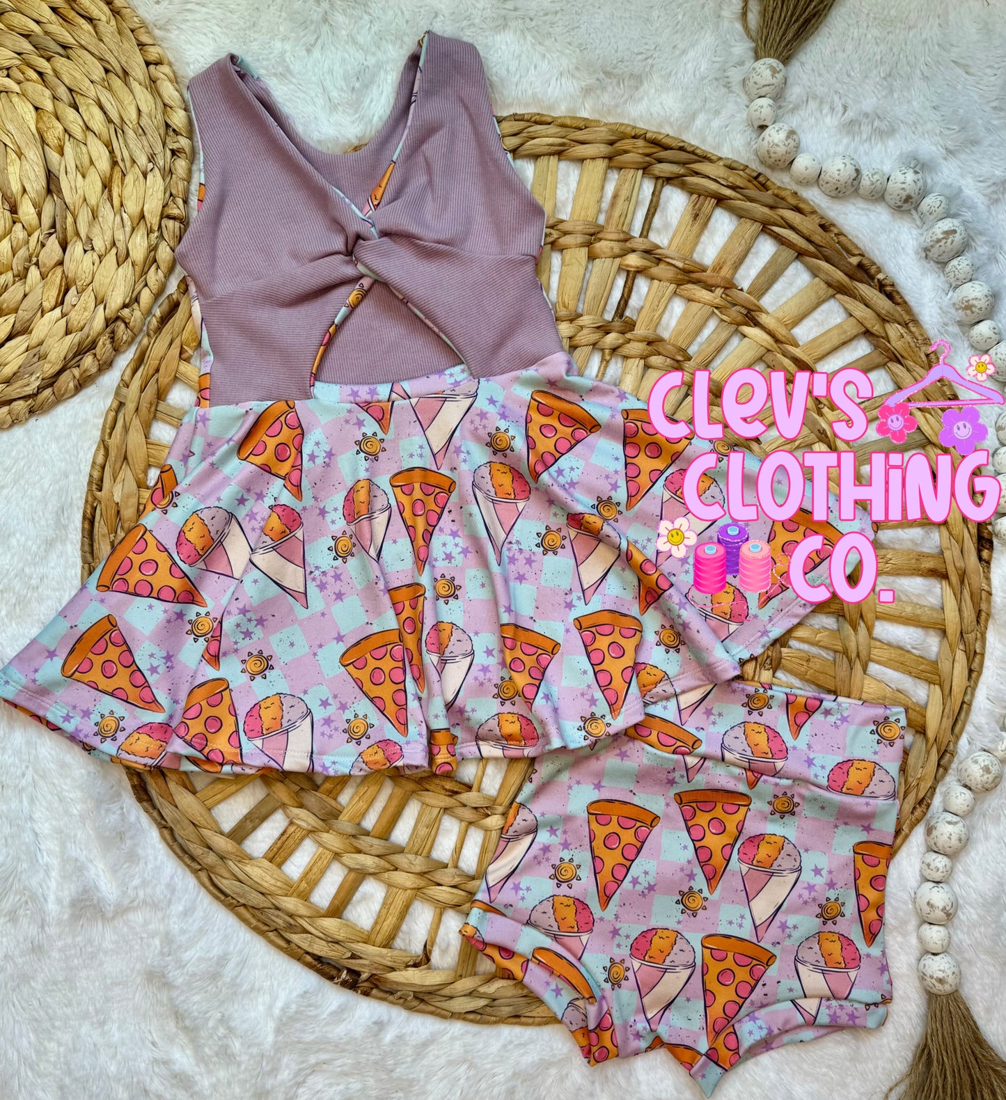 5T Pizza Snowcones Wren set