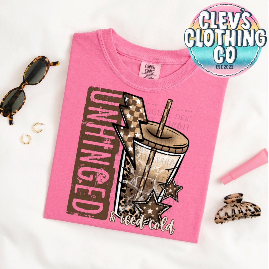 ICED COFFEE PLEASE - hot pink