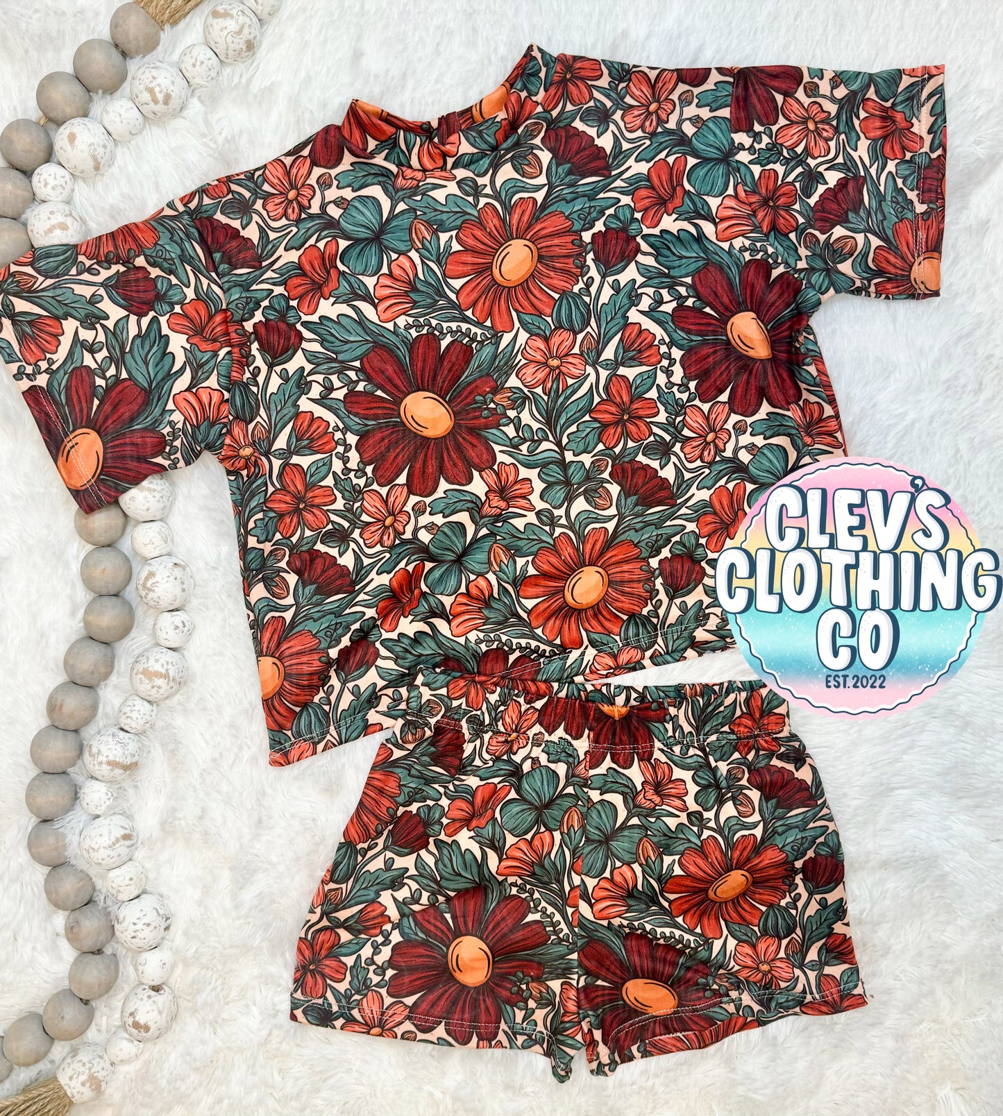 COZY BOXY TEE SET