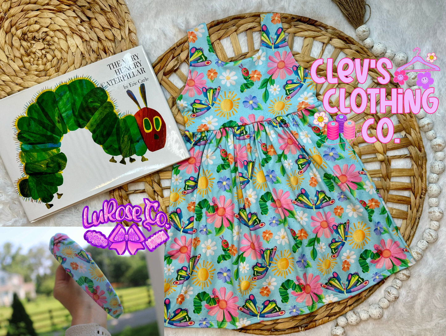 HUNGRY CATERPILLAR DRESS COLLAB