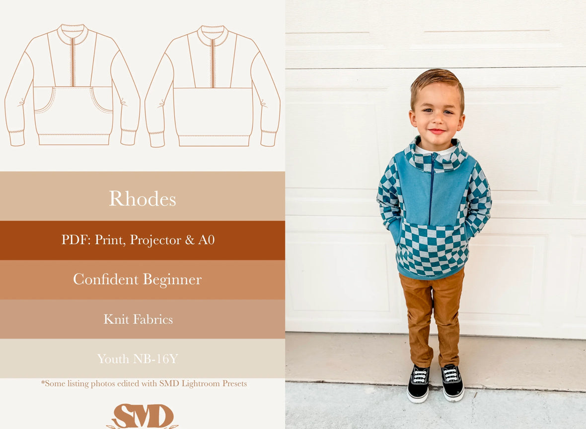 HALF ZIP RHODES