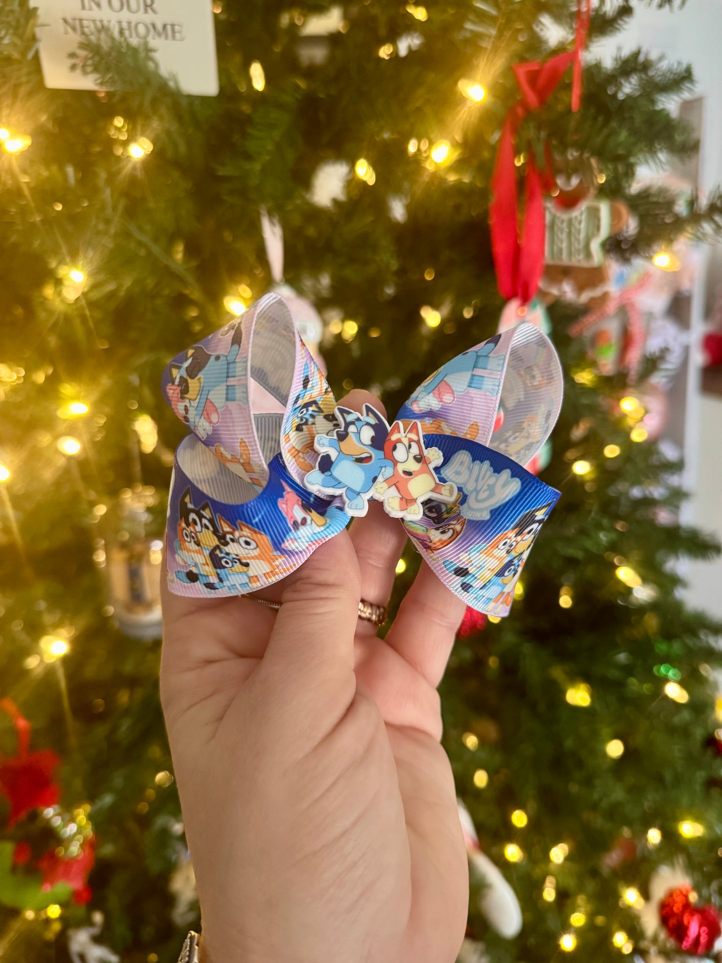 4” bluey bow