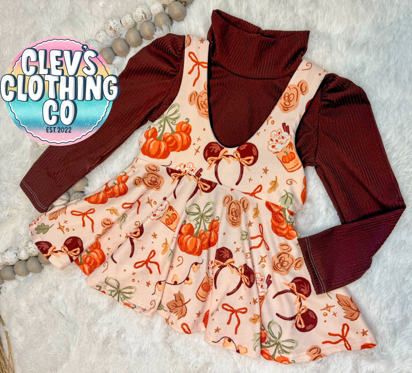 18/24M MINI SKIRT PINAFORE SET
