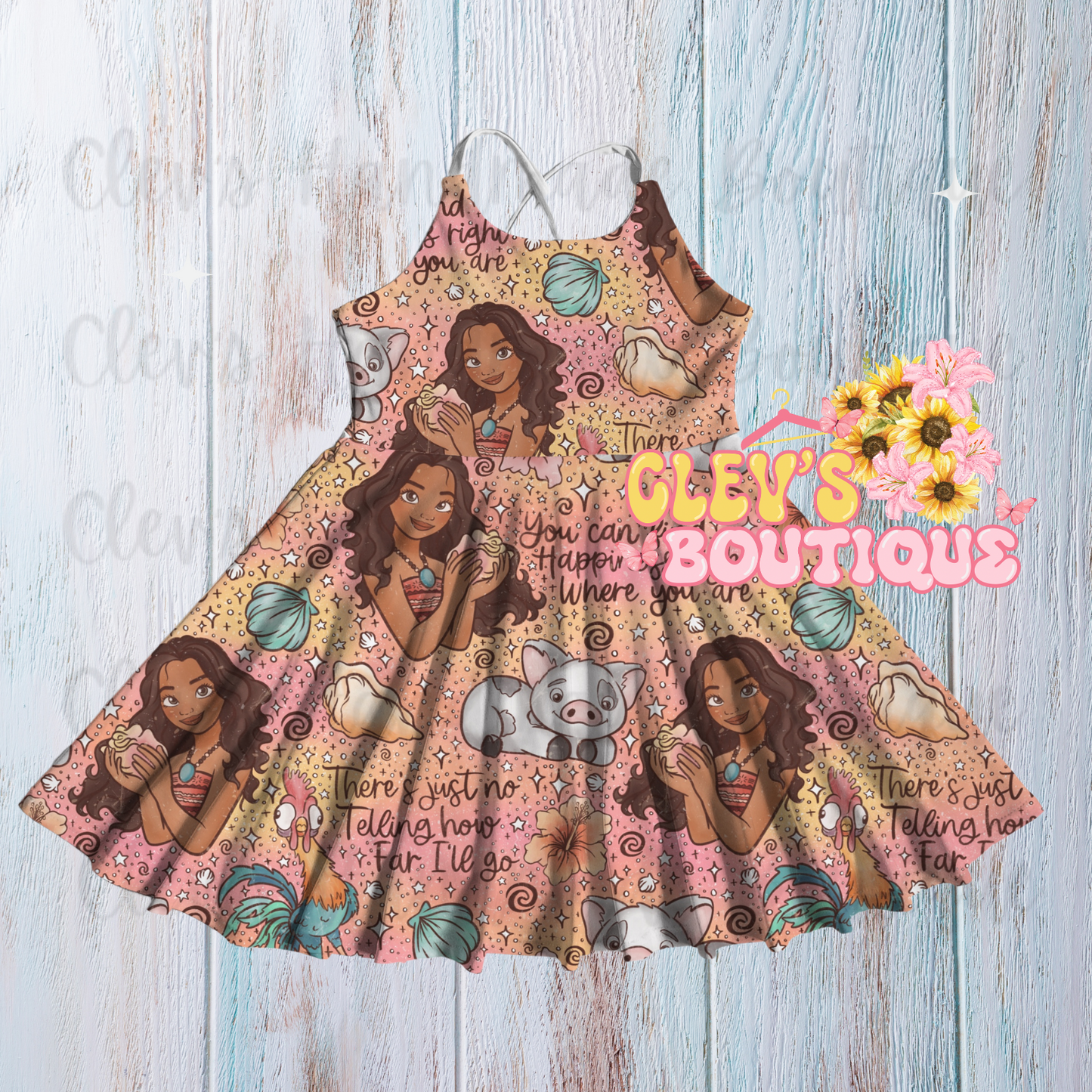 ISLAND PRINCESS DRESS