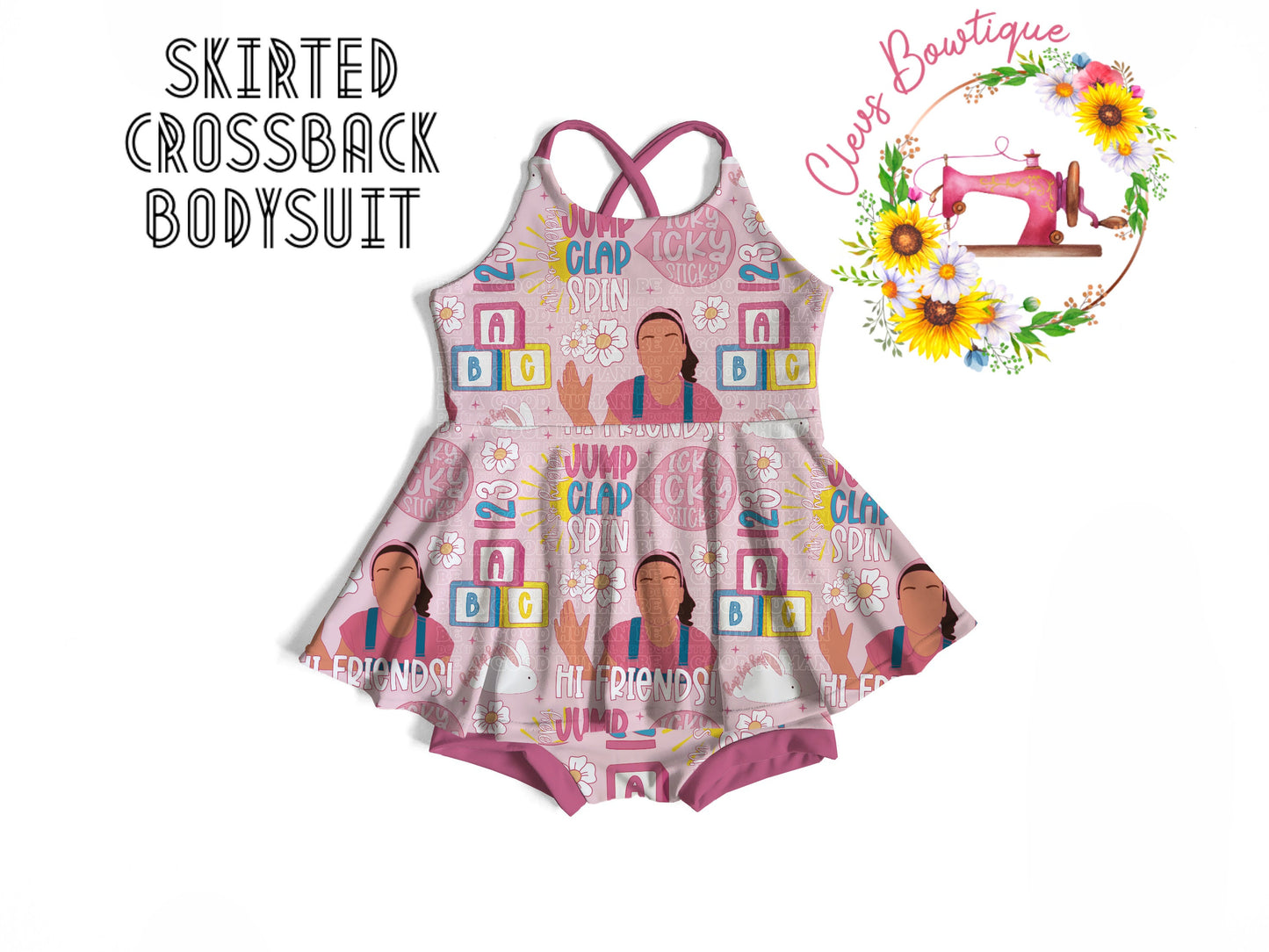 SKIRTED BODYSUIT