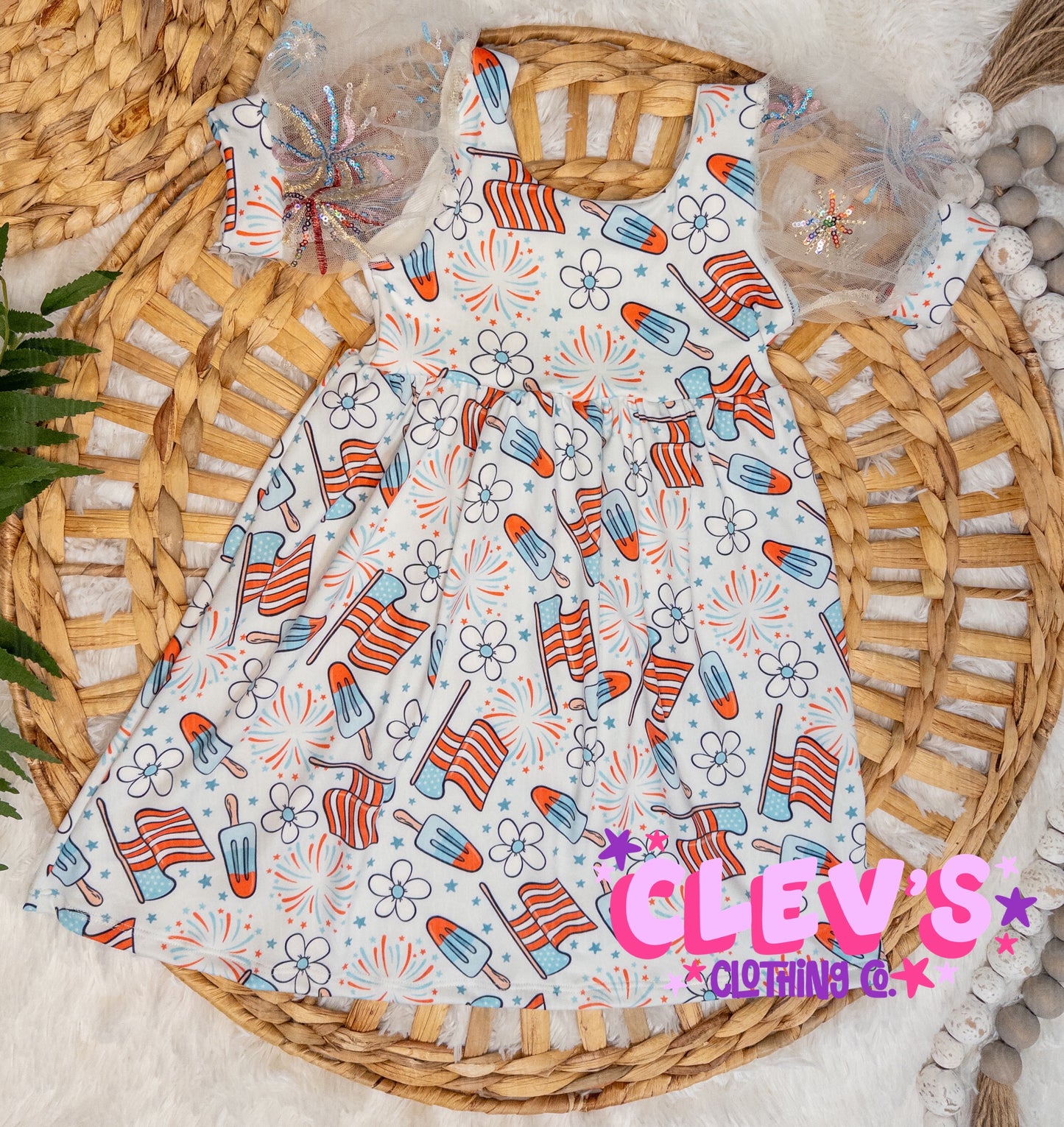 3T PATRIOTIC DRESS