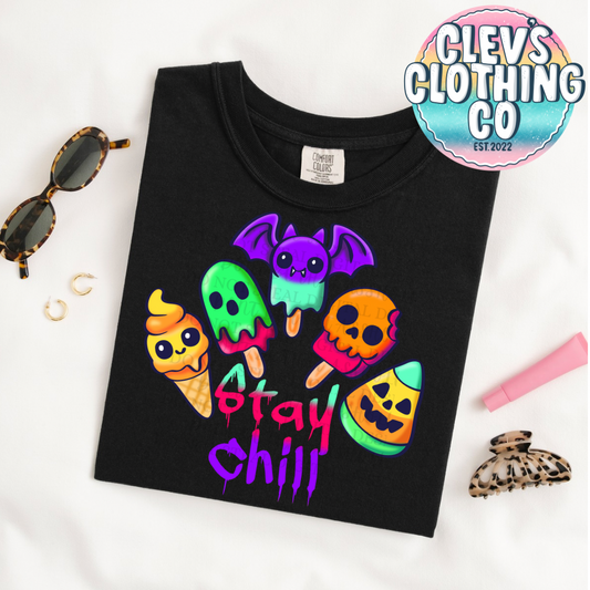 SPOOKY POPSICLES - black