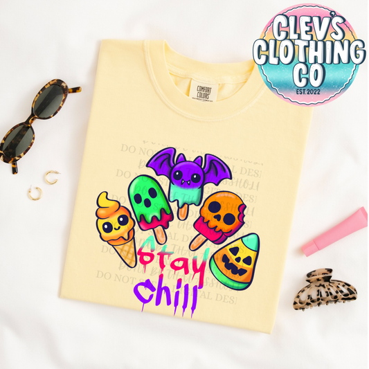 SPOOKY POPSICLES - light yellow