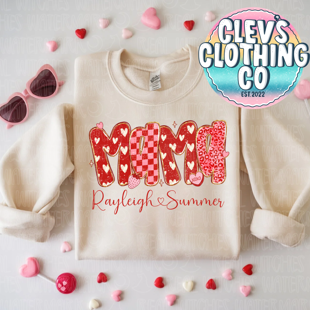 MAMA CUSTOM VALENTINES NAMES