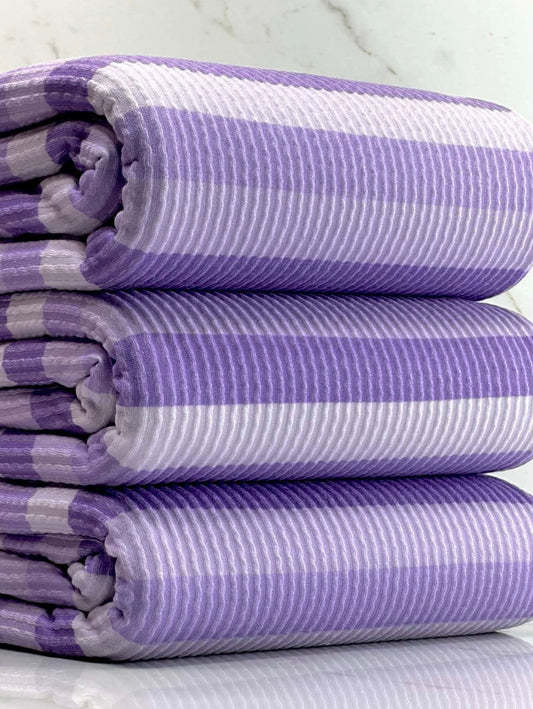 URBAN RIB SET - PURPLE STRIPES