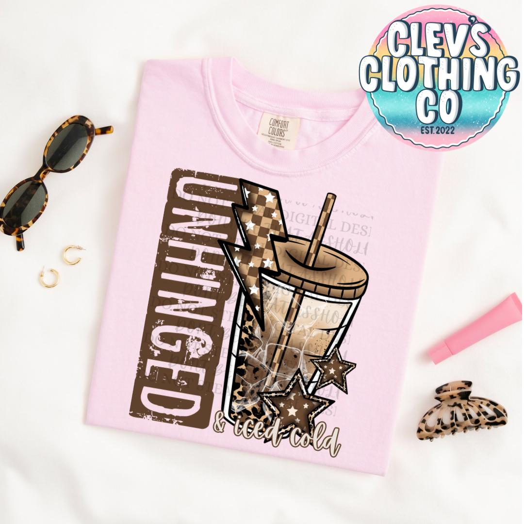 ICED COFFEE PLEASE - light pink