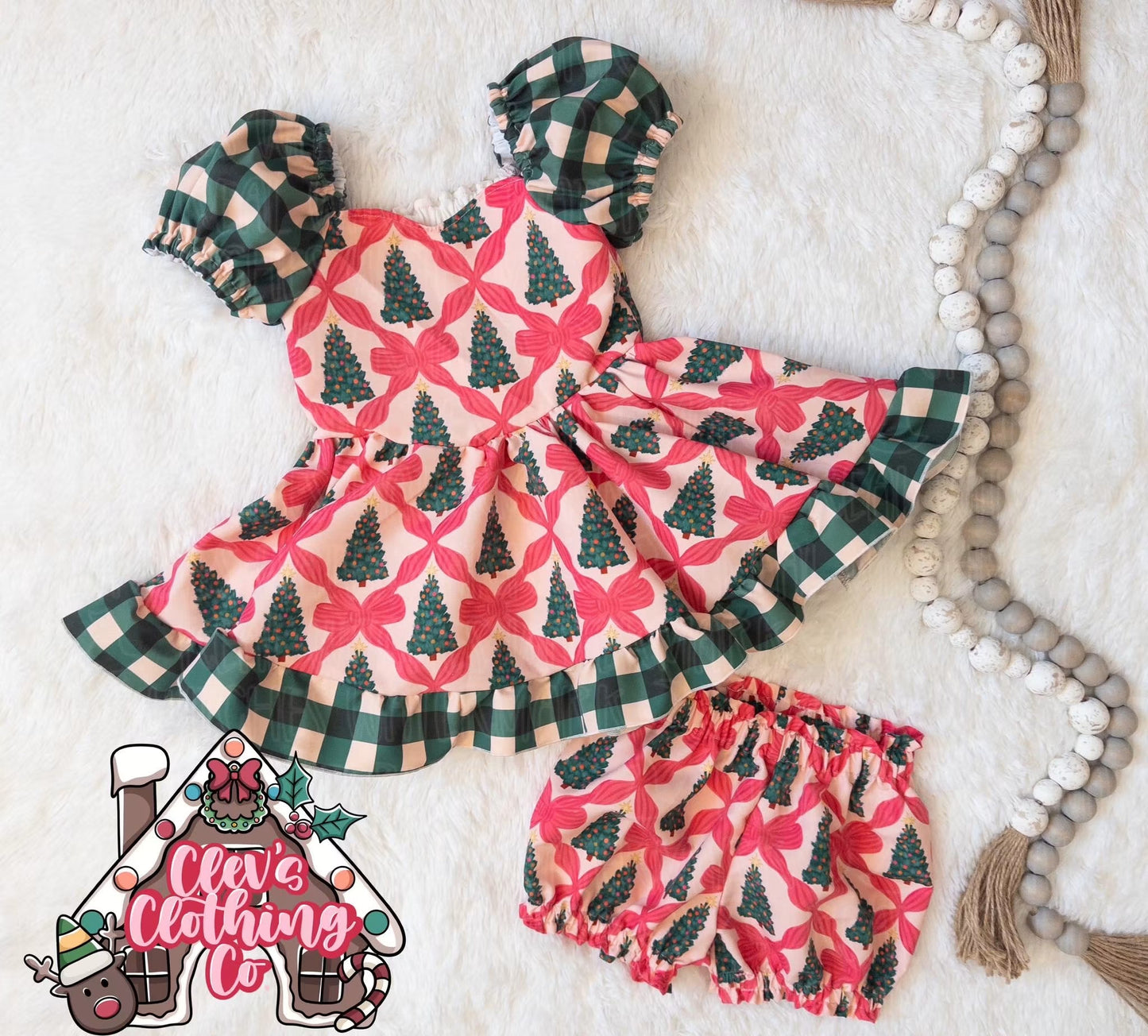 MARTHENA DRESS & BLOOMERS SET