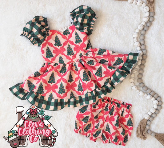 MARTHENA DRESS & BLOOMERS SET