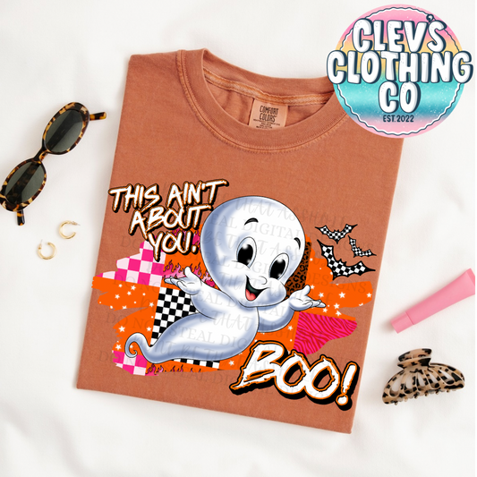 BOO - burnt orange
