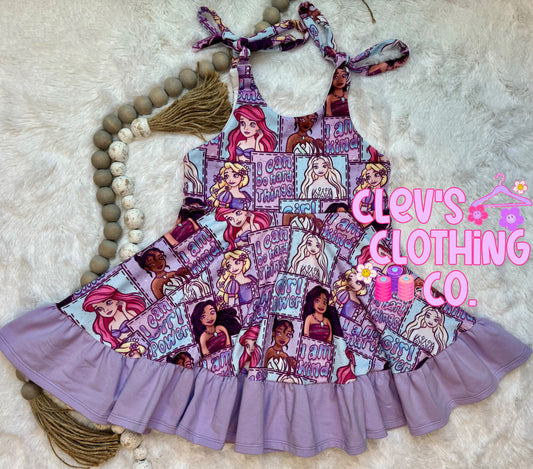 CAMELLIA RUFFLED DRESS