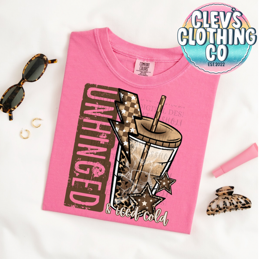 ICED COFFEE PLEASE - hot pink