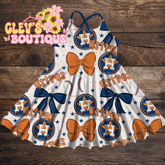 HOUSTON BASEBALL DRESSES