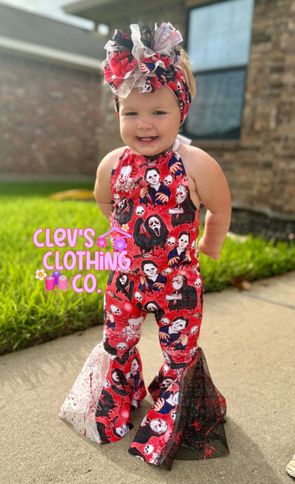 SPOOKY BELL ROMPER