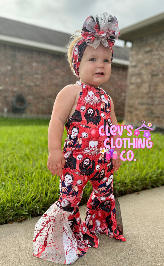 SPOOKY BELL ROMPER