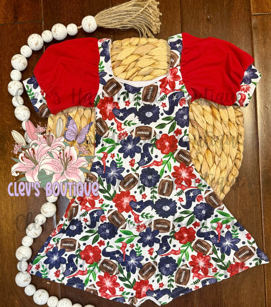 Houston Football Romper