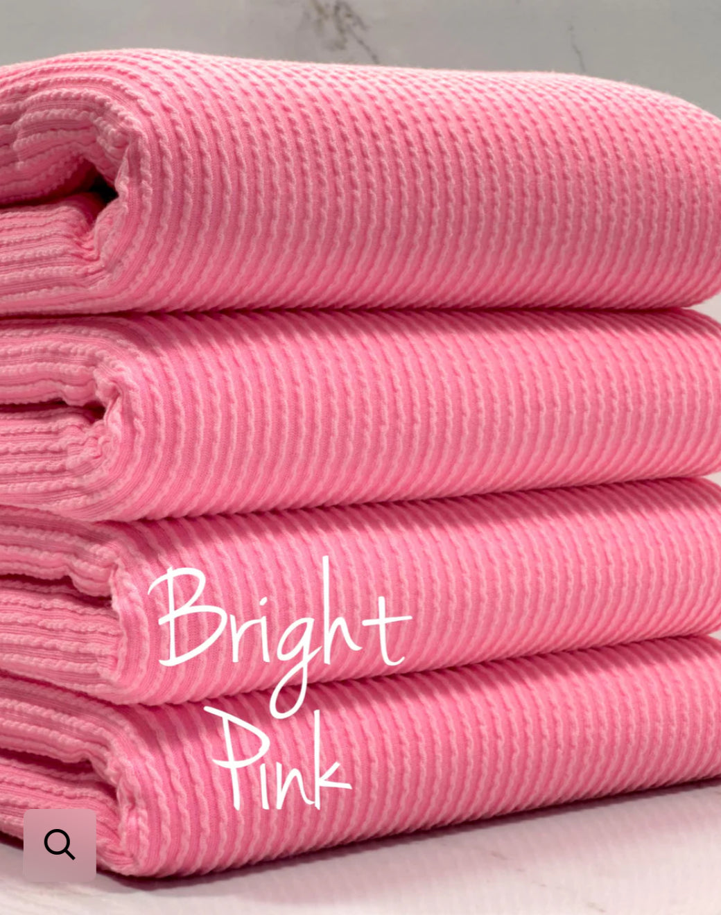 URBAN RIB SET - BRIGHT PINK