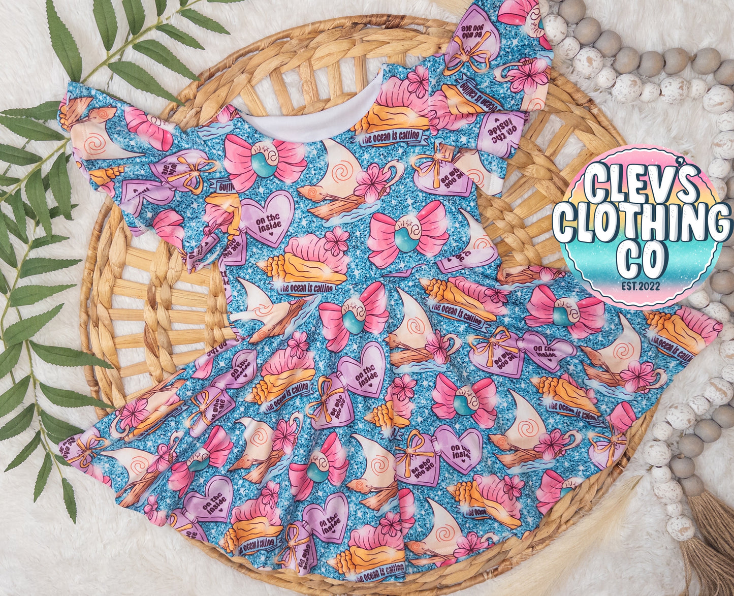 3T Flutter Dress