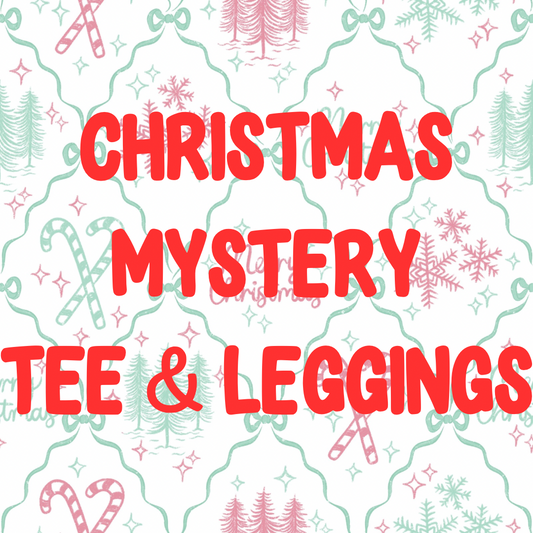 MYSTERY XMAS TEE & LEGGINGS SET (NO CODES)