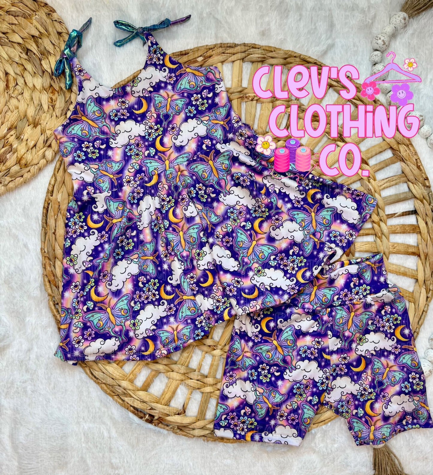 BRIELLE TUNIC LENGTH- BIKERS SET