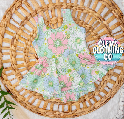 SKIRTED BODYSUIT