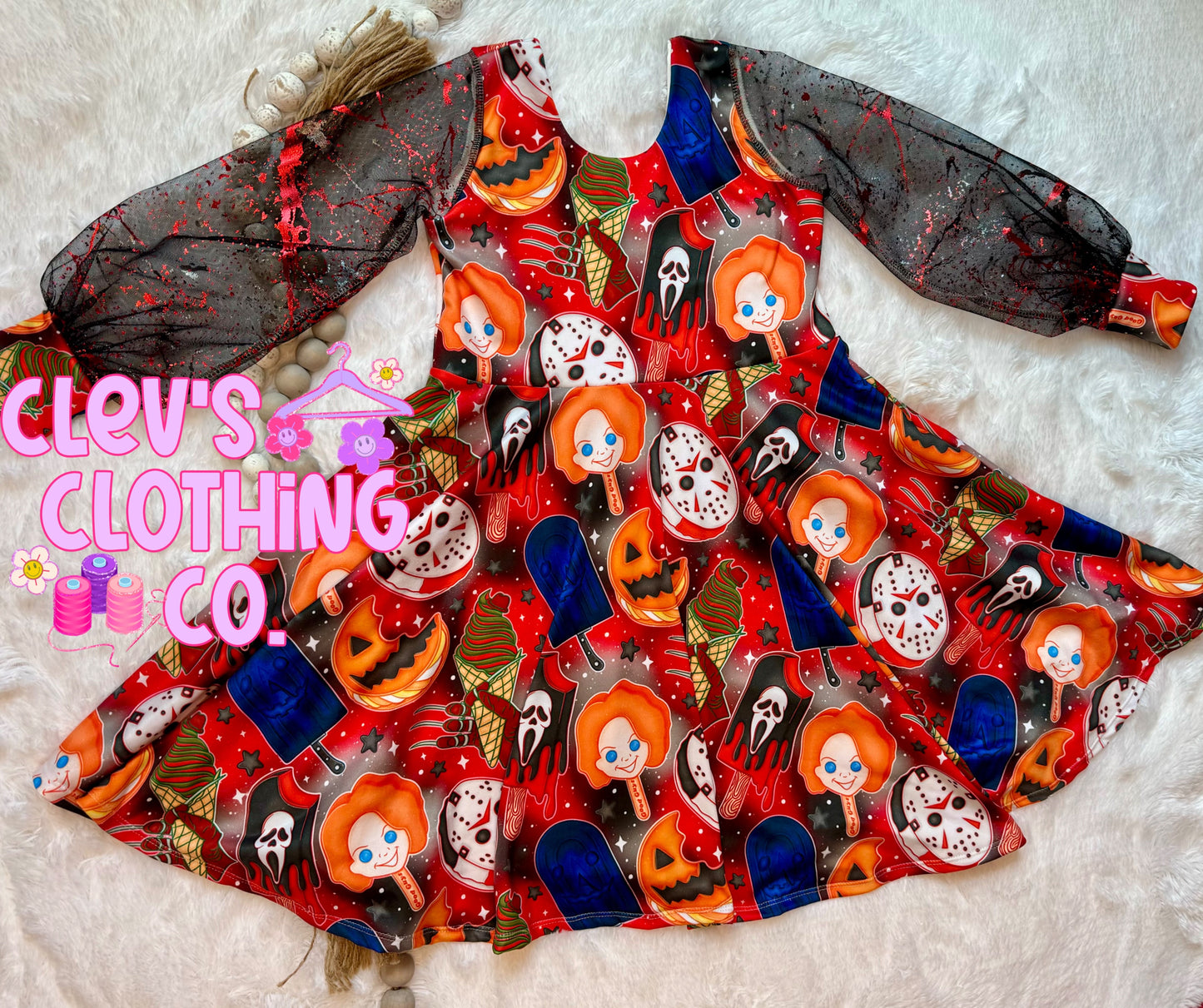6Y iceSCREAMS DRESS