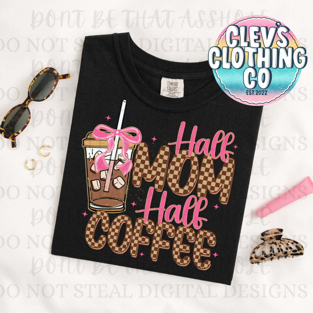 HALF MOM COFFEE - black