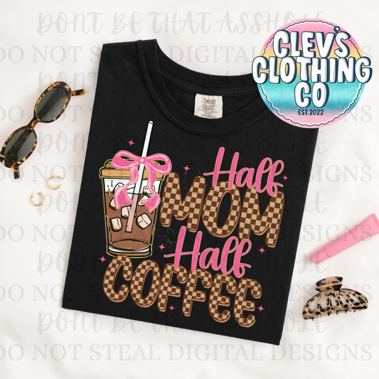 HALF MOM COFFEE - black