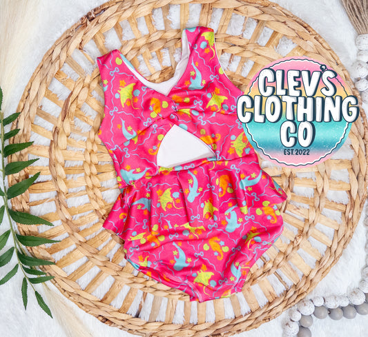 GIRLS ONE PIECE SWIM SUIT