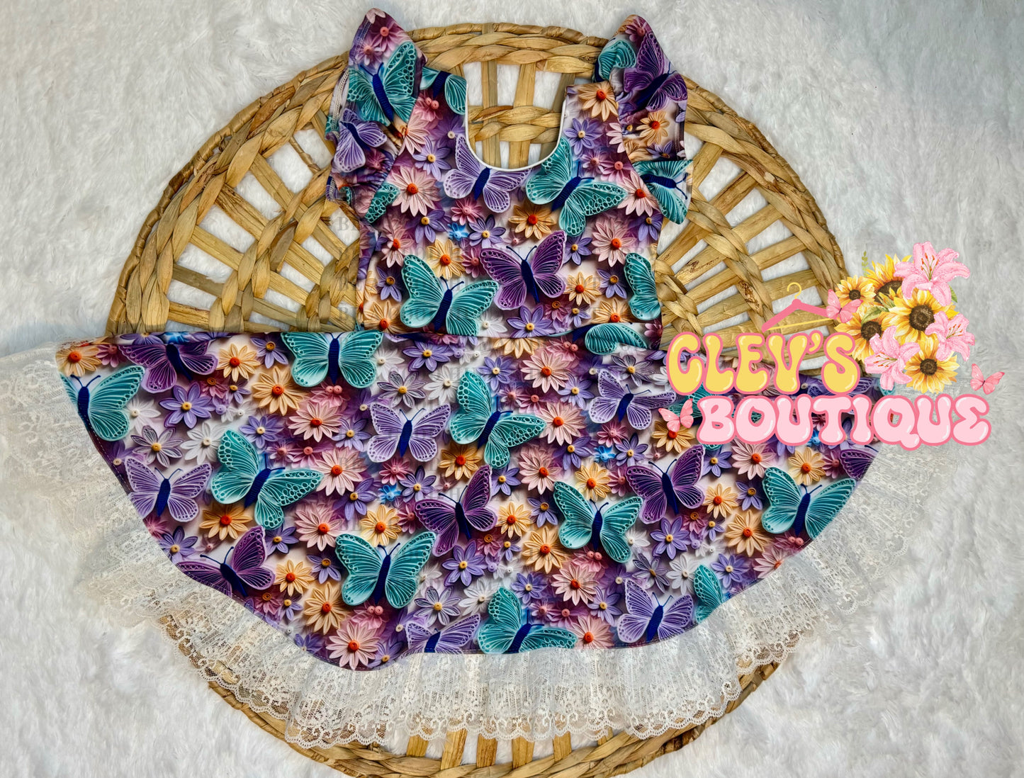 BRIELLE WITH LACE TRIM