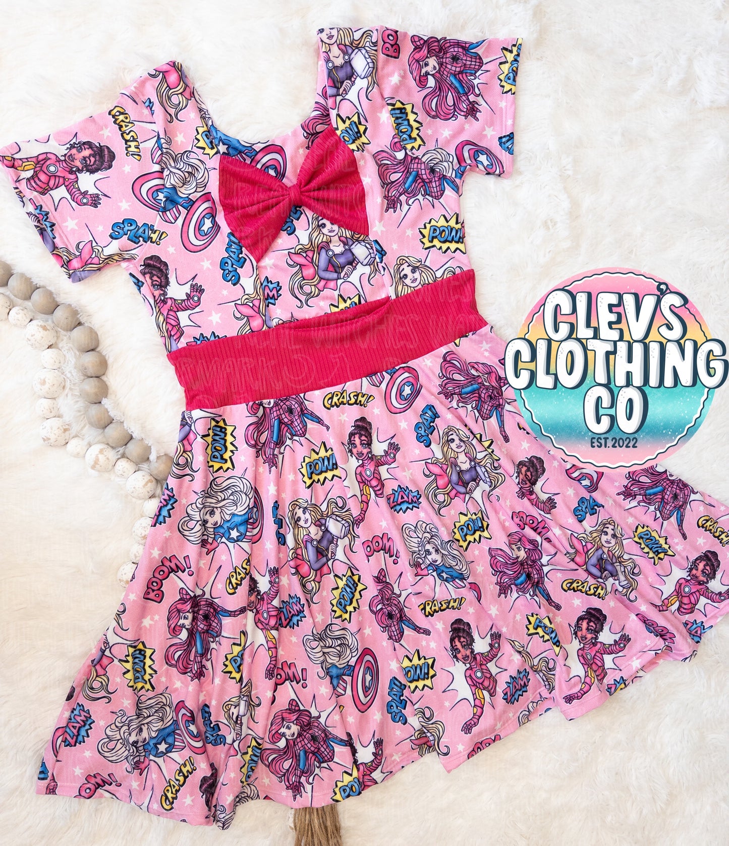PRIMROSE BACK BOW DRESS