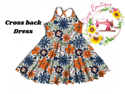 HOUSTON BASEBALL DRESSES