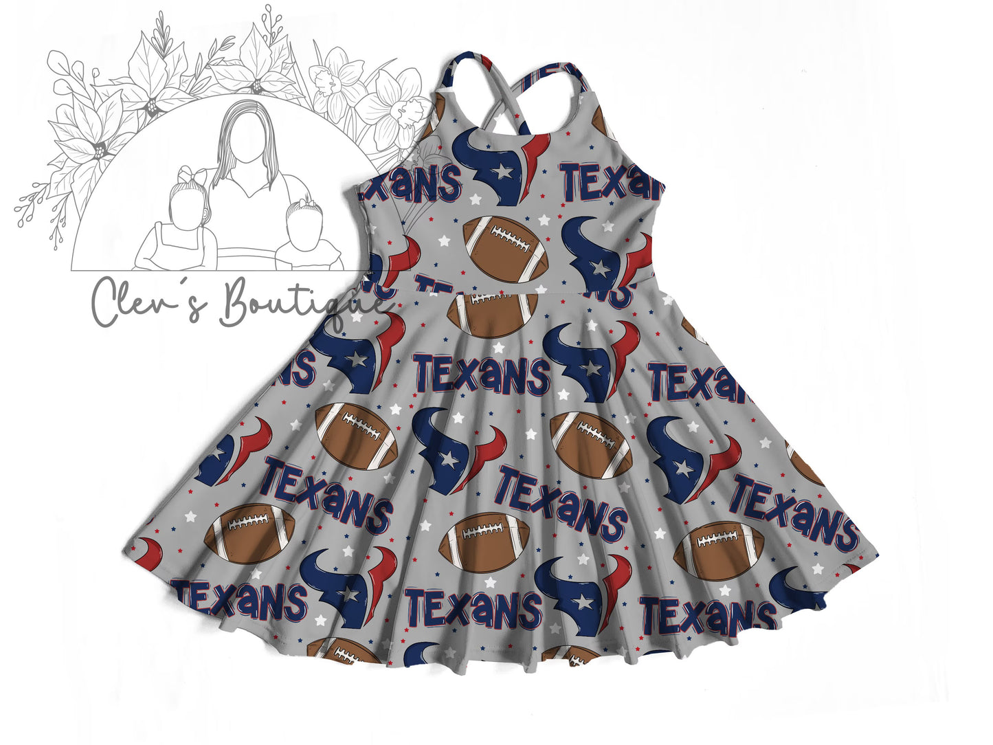 HOUSTON FOOTBALL DRESS