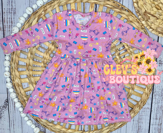 LOVE LETTERS DRESS 12/18M