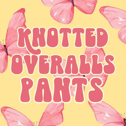 KNOTTED OVERALLS
