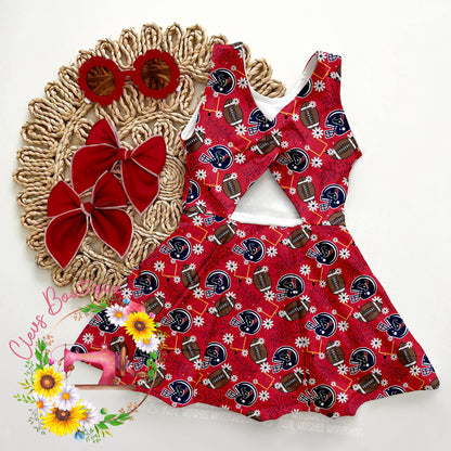 HOUSTON TWIST BACK DRESS