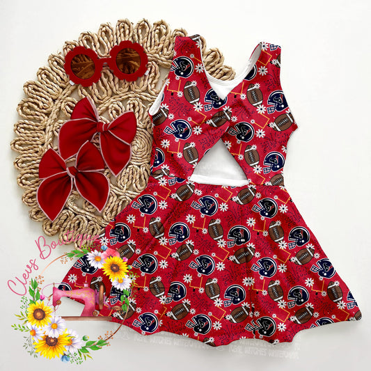 HOUSTON TWIST BACK DRESS