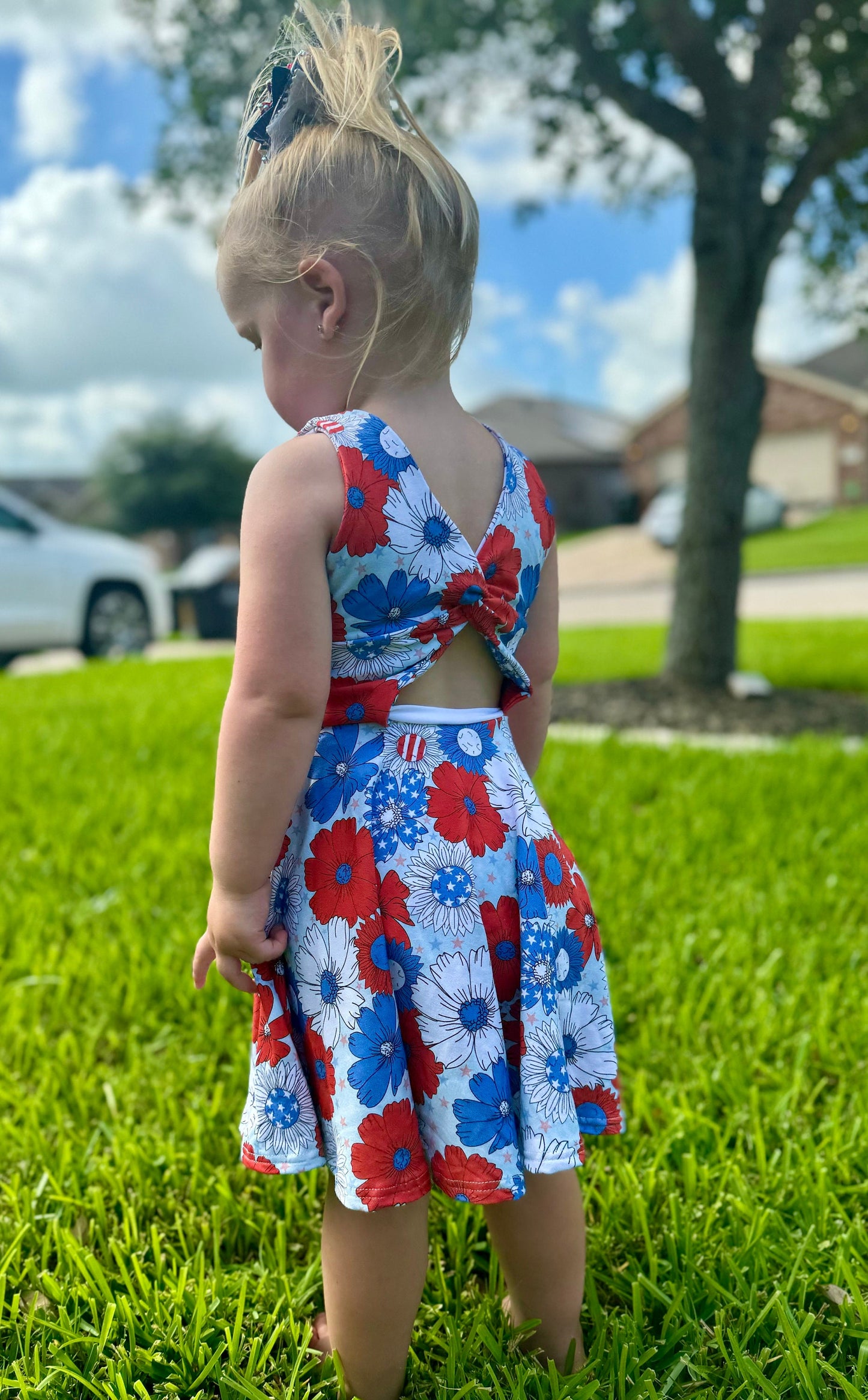 HOUSTON TWIST BACK DRESS