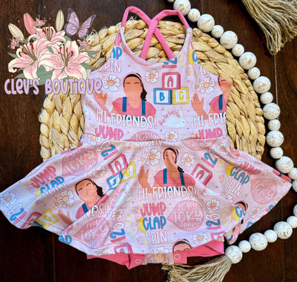 SKIRTED BODYSUIT