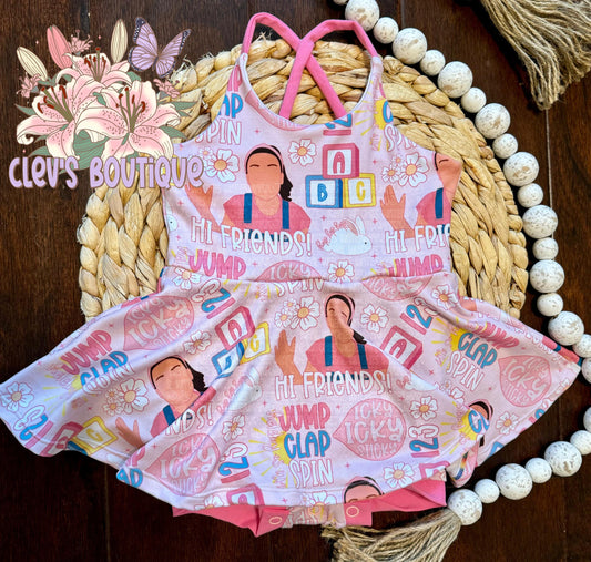 SKIRTED BODYSUIT